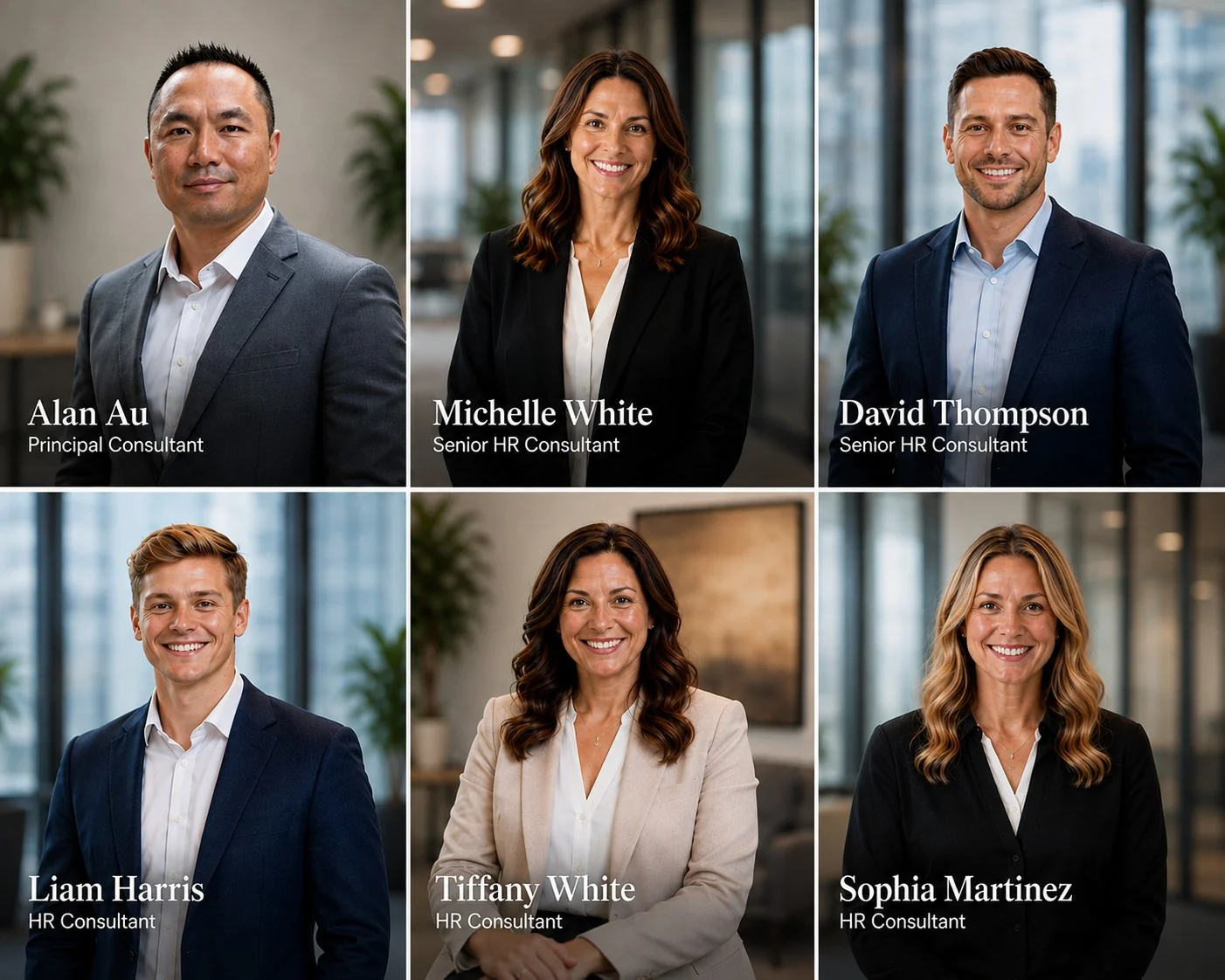The HR Department Consulting Group Team Profiles